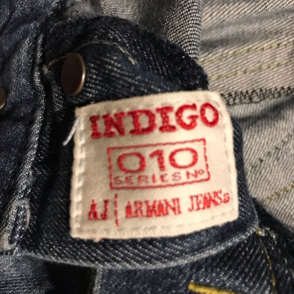 Armani Jeans | Jeans | Armani Jeans Indigo 0 Series Size 34 Button Fly |  Poshmark